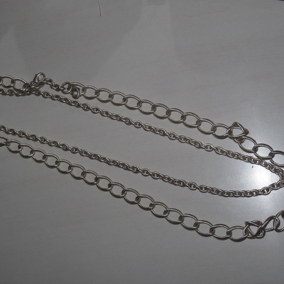 Silver WhiteChain Necklace - Picture 2 of 3